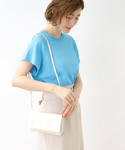 grove（グローブ）の「◆ウォレットミニショルダー（ショルダーバッグ・レディース・シルバー/グリーン系その他5/ライトグレー系3/アイボリー系3/ライトイエロー系4/ブラック・00）」の11枚目の写真