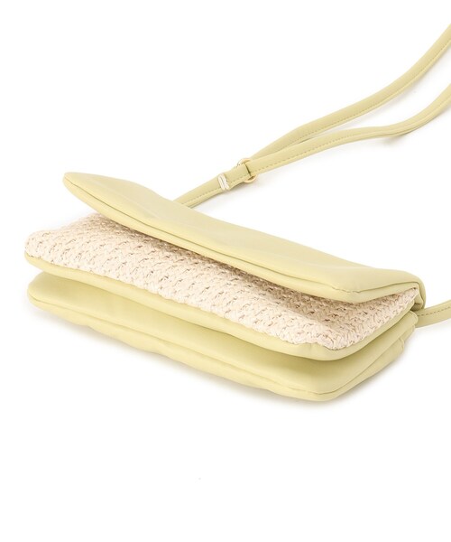 grove（グローブ）の「◆ウォレットミニショルダー（ショルダーバッグ・レディース・シルバー/グリーン系その他5/ライトグレー系3/アイボリー系3/ライトイエロー系4/ブラック・00）」の9枚目の写真