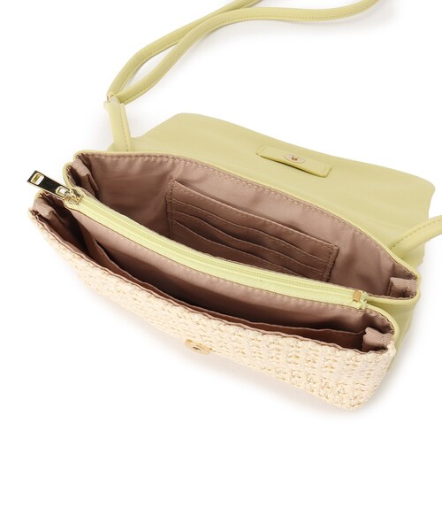 grove（グローブ）の「◆ウォレットミニショルダー（ショルダーバッグ・レディース・シルバー/グリーン系その他5/ライトグレー系3/アイボリー系3/ライトイエロー系4/ブラック・00）」の10枚目の写真