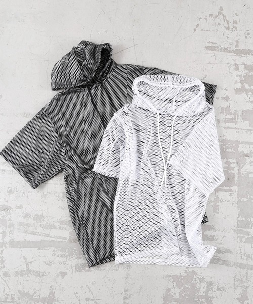 Figments(フィグメンツ)の「メタリックメッシュトップ(Tシャツ/カットソー・レディース・ホワイト/ブラック・SMALL/MEDIUM)」の12枚目の写真