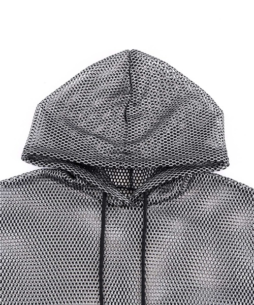 Figments(フィグメンツ)の「メタリックメッシュトップ(Tシャツ/カットソー・レディース・ホワイト/ブラック・SMALL/MEDIUM)」の16枚目の写真