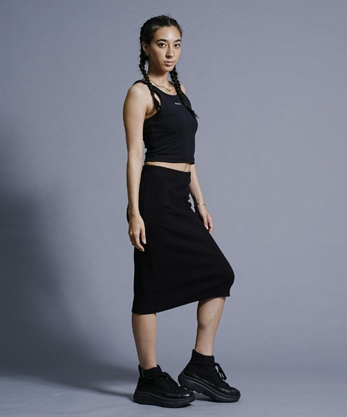 RVCA（ルーカ）の「RVCA/ルーカ/SLIDE TANK/ワンポイント/タンクトップ BD043-301（タンクトップ・レディース・ブラック/ブラウン/ホワイト・M/S）」の15枚目の写真