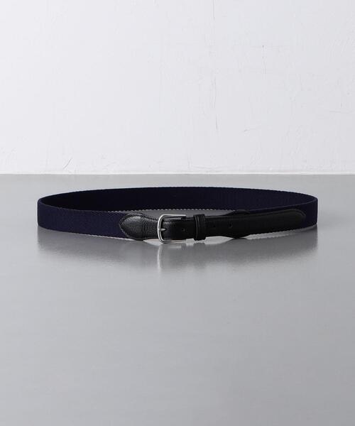 UNITED ARROWS(ユナイテッドアローズ)の「リボンベルト(ベルト・メンズ・オリーブ/ブラウン/オレンジ/ケリー/コバルトブルー/ネイビー・90cm/95cm/85cm/80cm)」の4枚目の写真