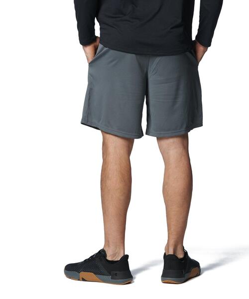 UNDER ARMOUR(アンダーアーマー)の「UAテック メッシュショーツ(トレーニング/メンズ)(その他パンツ・メンズ・グレー・S/L/XL/XXL/M/3XL)」の2枚目の写真