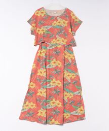 リネン」に該当するワンピース/ドレス（花柄・ボタニカル柄