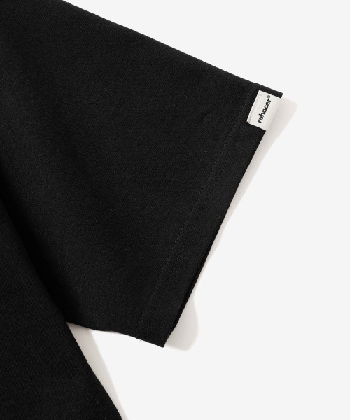 rehacer（レアセル）の「rehacer : Joint Flower Pullover CS / ジョイント フラワー プルオーバー カットソー（Tシャツ/カットソー・メンズ・ブラック/ホワイト・SMALL/MEDIUM/LARGE/X-LARGE）」の4枚目の写真