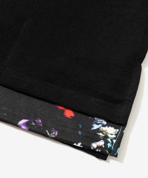 rehacer（レアセル）の「rehacer : Joint Flower Pullover CS / ジョイント フラワー プルオーバー カットソー（Tシャツ/カットソー・メンズ・ブラック/ホワイト・SMALL/MEDIUM/LARGE/X-LARGE）」の11枚目の写真