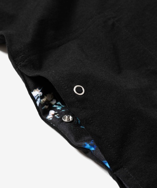 rehacer（レアセル）の「rehacer : Joint Flower Pullover CS / ジョイント フラワー プルオーバー カットソー（Tシャツ/カットソー・メンズ・ブラック/ホワイト・SMALL/MEDIUM/LARGE/X-LARGE）」の13枚目の写真