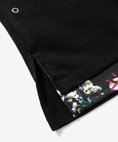 rehacer（レアセル）の「rehacer : Joint Flower Pullover CS / ジョイント フラワー プルオーバー カットソー（Tシャツ/カットソー・メンズ・ブラック/ホワイト・SMALL/MEDIUM/LARGE/X-LARGE）」の9枚目の写真