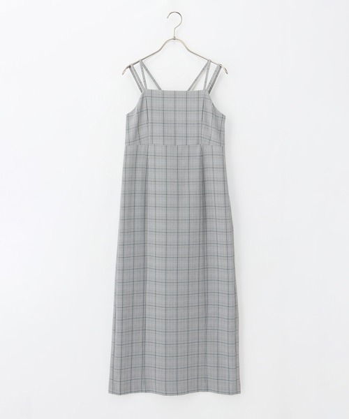 Honeys（ハニーズ）の「キャミワンピース（ワンピース・レディース・ホワイト×ブラック/ホワイト系その他/ブラウン/ブラック・L/M/S/LL）」の12枚目の写真