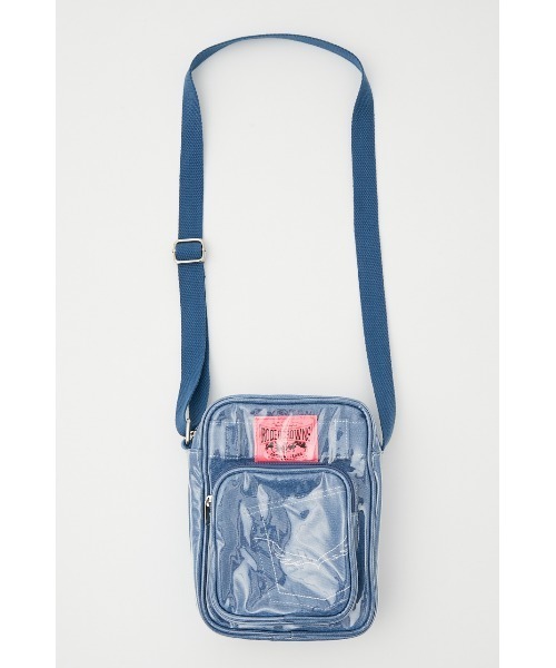 RODEO CROWNS WIDE BOWL(ロデオクラウンズワイドボウル)の「ビニールDENIM ポシェット(ショルダーバッグ・レディース・ブルー/ライトブルー・FREE)」の11枚目の写真