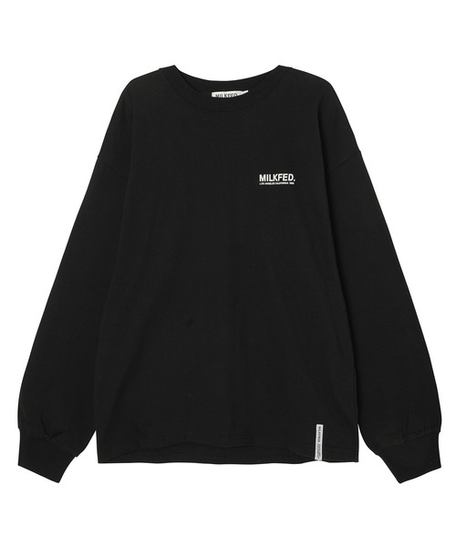 MILKFED.（ミルクフェド）の「STENCIL L/S TEE（Tシャツ/カットソー・レディース・ピンク/ブラック/ライトブルー/ホワイト・M/L）」の5枚目の写真