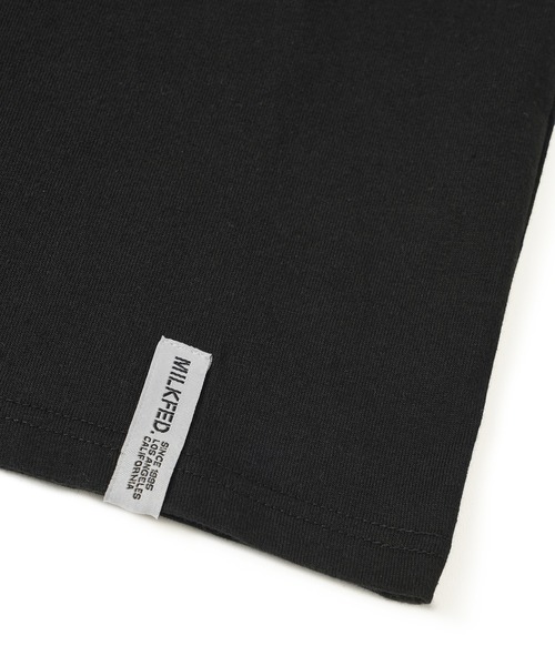 MILKFED.（ミルクフェド）の「STENCIL L/S TEE（Tシャツ/カットソー・レディース・ピンク/ブラック/ライトブルー/ホワイト・M/L）」の9枚目の写真