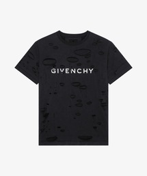 GIVENCHY（ジバンシイ）の「2 LAYERS OVERSIZED HOLE T-SHIRT（Tシャツ/カットソー・メンズ）」