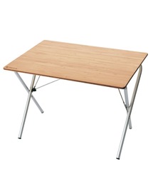 スノーピーク 竹製折りたたみテーブル ワンアクションテーブル竹| スノーピーク(Snow Peak)