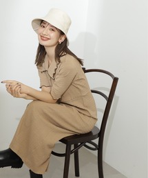 N.（N. Natural Beauty Basic） | ◆バイカラーメローナローカットソーワンピース(ワンピース)