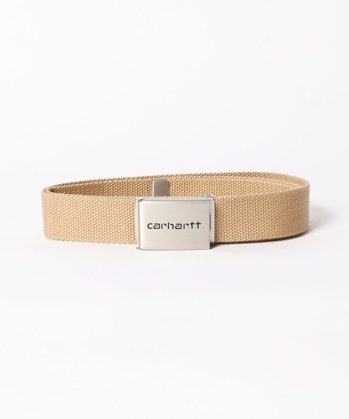 Carhartt WIP(カーハートダブリューアイピー)の「Carhartt WIP/カーハートダブリューアイピー CLIP BELT CHROME ベルト(ベルト・メンズ・ブラック/ブラウン・FREE)」の1枚目の写真