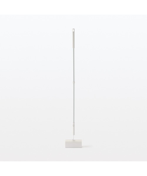 無印良品（ムジルシリョウヒン）の「ヘッドが付け替えられる　伸縮ポール　約直径２．５×長さ６８－１１０ｃｍ（掃除グッズ・メンズ・シルバー・FREE）」の6枚目の写真