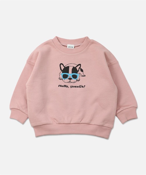 chil2（チルツー）の「コットン100％ プリントトレーナー（スウェット・キッズ・P/A/N/F/O/L/D/B/H/I/J/E/M/G/C/K・100cm/110cm/120cm/130cm/140cm/90cm/80ｃｍ）」の12枚目の写真