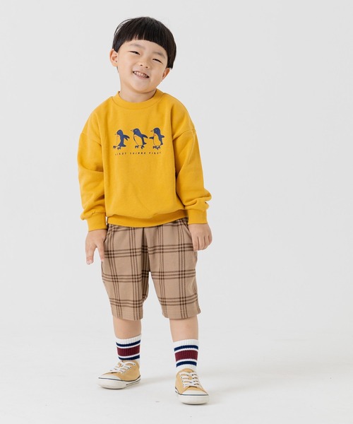 chil2（チルツー）の「コットン100％ プリントトレーナー（スウェット・キッズ・P/A/N/F/O/L/D/B/H/I/J/E/M/G/C/K・100cm/110cm/120cm/130cm/140cm/90cm/80ｃｍ）」の17枚目の写真