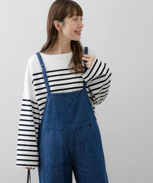 URBAN RESEARCH Sonny Label(アーバンリサーチサニーレーベル)の「デニムワークオーバーオール(サロペット/オーバーオール・レディース・インディゴブルー/ブルー・FREE)」の5枚目の写真