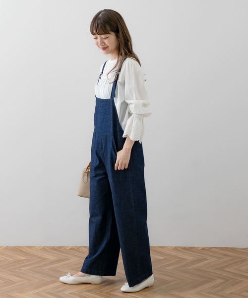 URBAN RESEARCH Sonny Label(アーバンリサーチサニーレーベル)の「デニムワークオーバーオール(サロペット/オーバーオール・レディース・インディゴブルー/ブルー・FREE)」の19枚目の写真