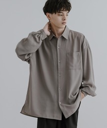 Rocky Monroe | オーバーサイズとろみボリューム長袖シャツ(シャツ/ブラウス)