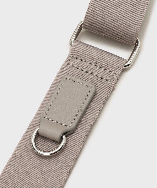 TAKEO KIKUCHI（タケオキクチ）の「◆ソフトレザー ボックスショルダー（ショルダーバッグ・メンズ・ベージュ/ブラック・00）」の13枚目の写真