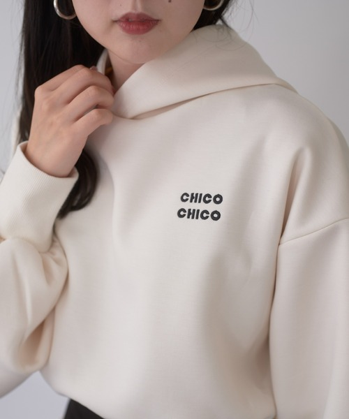 Chico（チコ）の「フード裾ドロストスウェット（スウェット）」 - WEAR