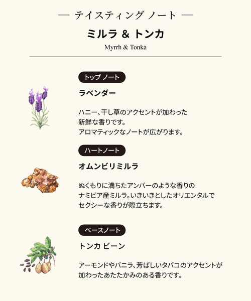 JO MALONE LONDON（ジョーマローンロンドン ）の「ジョー マローン ロンドン ミルラ ＆ トンカ コロン インテンス 50mL（香水・レディース・その他・FREE）」の3枚目の写真