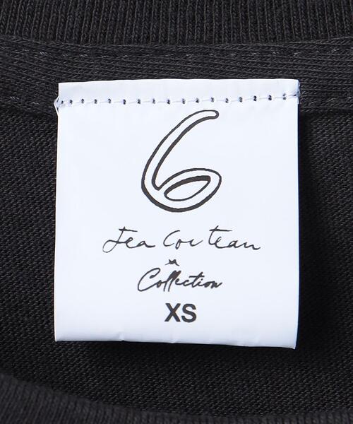[6(ROKU)] JEAN COCTEAU CAT T-SHIRT/Tシャツ 6（ロク）の「＜6(ROKU)＞JEAN COCTEAU CAT T-SHIRT/Tシャツ（T