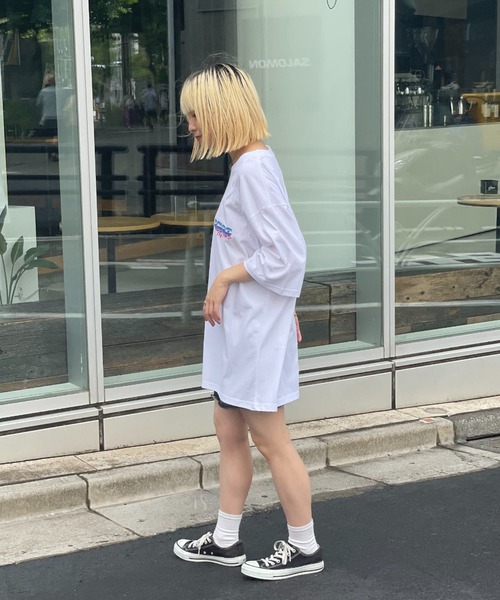 CIAOPANIC(チャオパニック)の「【ZOZO限定】【BNCP】モンスタープリントTシャツ2(Tシャツ/カットソー・メンズ・ブラック系その他3/ブラック系その他2/ブラック×レッド/ホワイト×レッド/ホワイト×パープル/ブラック×パープル/ホワイト系その他3/ホワイト×グリーン/ブラック×グリーン/ホワイト系その他2/ブラック系その他/ホワイト系その他・M/XL/S/L)」の14枚目の写真