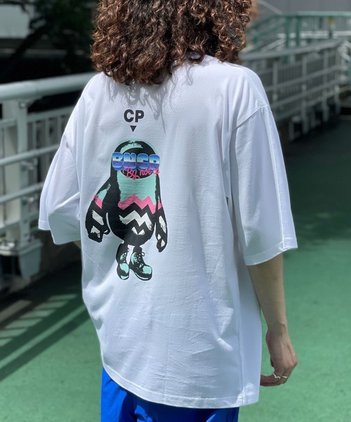 CIAOPANIC(チャオパニック)の「【ZOZO限定】【BNCP】モンスタープリントTシャツ2(Tシャツ/カットソー・メンズ・ブラック系その他3/ブラック系その他2/ブラック×レッド/ホワイト×レッド/ホワイト×パープル/ブラック×パープル/ホワイト系その他3/ホワイト×グリーン/ブラック×グリーン/ホワイト系その他2/ブラック系その他/ホワイト系その他・M/XL/S/L)」の22枚目の写真