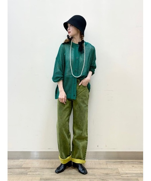 HONEYSUCKLE ROSE(ハニーサックルローズ)の「【HONEYSUCKLE ROSE】ランプシェードハット(ハット・レディース・ブラック/ブラウン・フリー)」の13枚目の写真