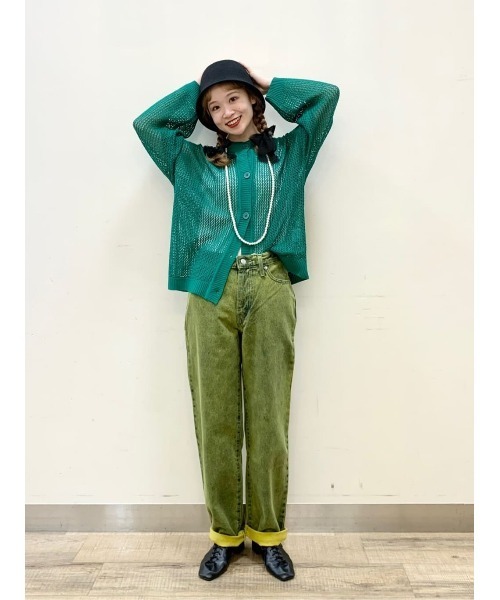 HONEYSUCKLE ROSE(ハニーサックルローズ)の「【HONEYSUCKLE ROSE】ランプシェードハット(ハット・レディース・ブラック/ブラウン・フリー)」の12枚目の写真