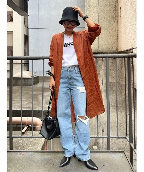 HONEYSUCKLE ROSE(ハニーサックルローズ)の「【HONEYSUCKLE ROSE】ランプシェードハット(ハット・レディース・ブラック/ブラウン・フリー)」の15枚目の写真