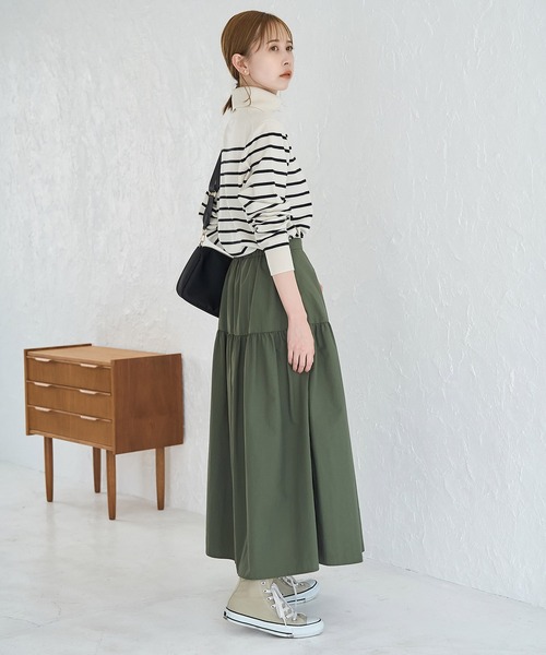 ROPE' PICNIC(ロペピクニック)の「アンチピリング/天竺タートルネックニット(ニット/セーター・レディース・ブルー系その他4/ベージュ/ブラック系その他/レッド/チャコールグレー/ブラック/ブルー系その他6/グレー系その他/ホワイト系その他5/ホワイト系その他7・38)」の22枚目の写真