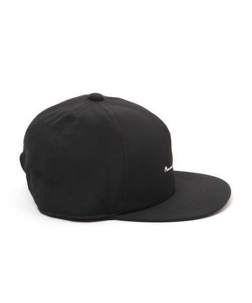 メゾンドドルチェ　撥水キャップ　ブラック point cap/black | maison de Dolce.