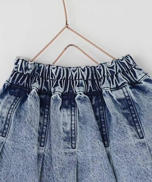 LOWRYS FARM（ローリーズファーム）の「Ｃデニムプリーツスカート  976362（スカート・キッズ・ブラック/ブルー・110cm/120cm/130cm/140cm/150cm）」の11枚目の写真