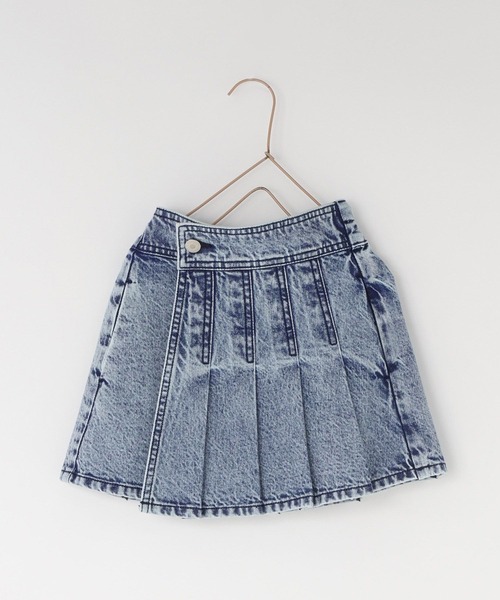 LOWRYS FARM（ローリーズファーム）の「Ｃデニムプリーツスカート  976362（スカート・キッズ・ブラック/ブルー・110cm/120cm/130cm/140cm/150cm）」の13枚目の写真