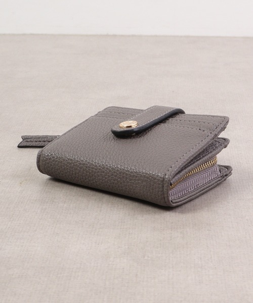 FUNALIVE（ファンアライブ）の「Pisoraro 10カラー コンパクトミニ財布（財布・レディース・ゴールド/スモークピンク/グリーン/アイボリー/レッド/ブラック/グレー/グレイッシュベージュ/シルバー/ブラウン・FREE）」の17枚目の写真