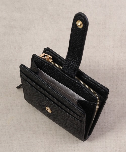 FUNALIVE（ファンアライブ）の「Pisoraro 10カラー コンパクトミニ財布（財布・レディース・ゴールド/スモークピンク/グリーン/アイボリー/レッド/ブラック/グレー/グレイッシュベージュ/シルバー/ブラウン・FREE）」の13枚目の写真