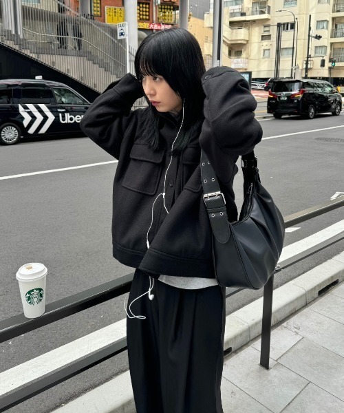 andmary エルモオーバーボアジャケット AND MARYアンドマリー elmo