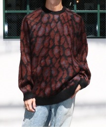 C.E.L.STORE | DEL MAR sportswear /デルマースポーツウエアー ANIMAL CREW SWEATER アニマルクルーネックニット(ニット/セーター)