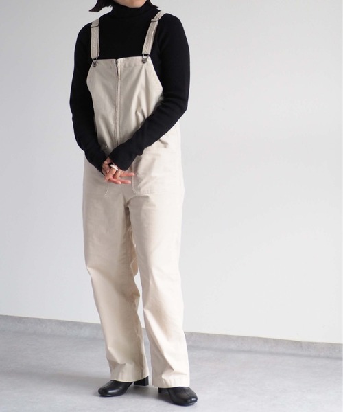 cepo（セポ）の「35Ｗコーデュロイサロペット（サロペット/オーバーオール・レディース・ネイビー/オフホワイト・L/M）」の15枚目の写真