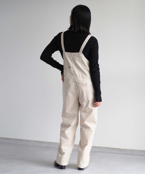 cepo（セポ）の「35Ｗコーデュロイサロペット（サロペット/オーバーオール・レディース・ネイビー/オフホワイト・L/M）」の18枚目の写真