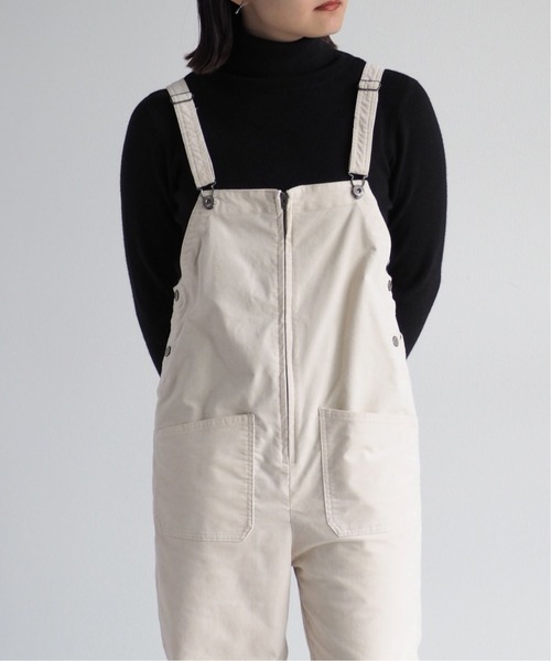 cepo（セポ）の「35Ｗコーデュロイサロペット（サロペット/オーバーオール・レディース・ネイビー/オフホワイト・L/M）」の19枚目の写真