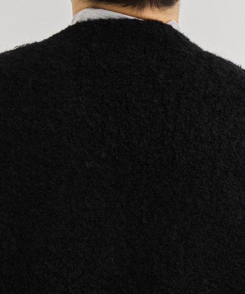 th products(ティーエイチプロダクト)の「【th products / ティーエイチプロダクツ】Inflated Cardigan/インフレイトカーディガン(カーディガン/ボレロ・メンズ・グレー/ブラック・1/2)」の22枚目の写真