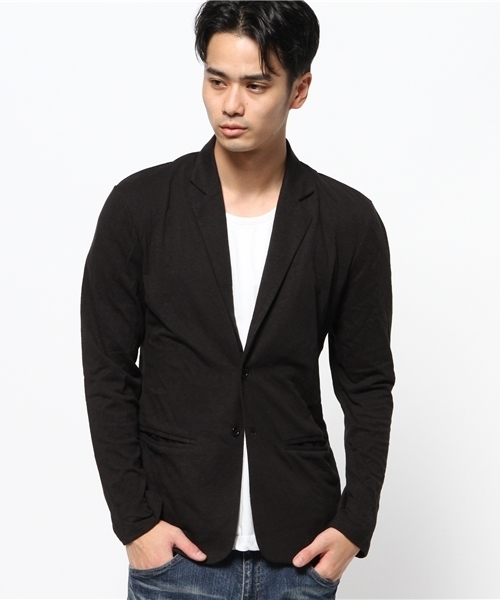 WEGO（ウィゴー）の「WEGO/カットテーラードジャケット（テーラードジャケット・メンズ・ネイビー/グレー/ブラック・LARGE/MEDIUM）」の14枚目の写真