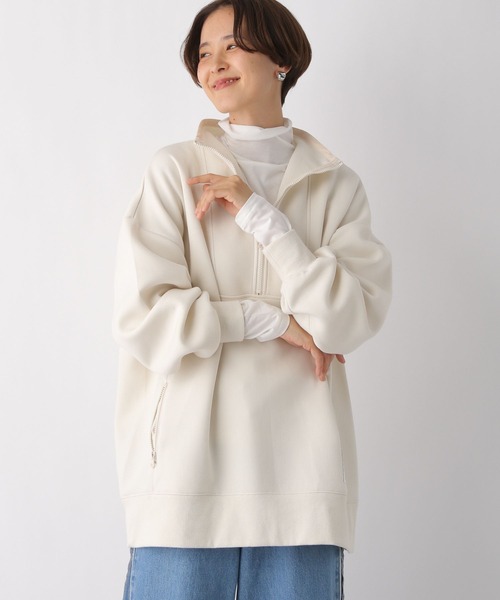 LEPSIM(レプシィム)の「カラーインナー 987199(Tシャツ/カットソー・レディース・オフホワイト/ライトブルー/ブラック/イエロー・FREE)」の17枚目の写真